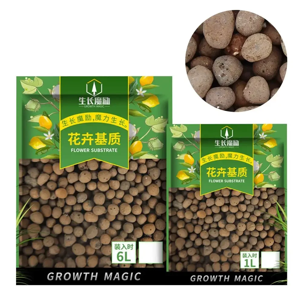 수경 식물 화분용 유기 배수 클레이 볼, 꽃 기질, 수 - Clay Pebble Growing 리뷰 및 가격
